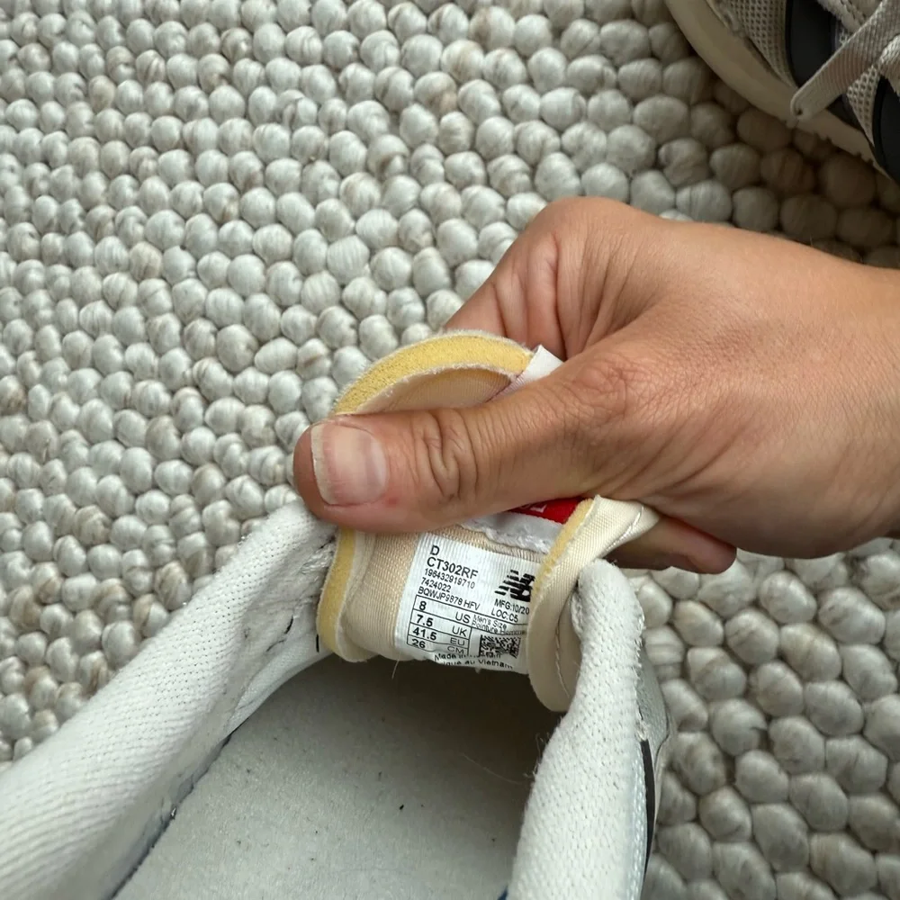 New Balance CT302 Sneakers in Cream - Picture 7 of 8